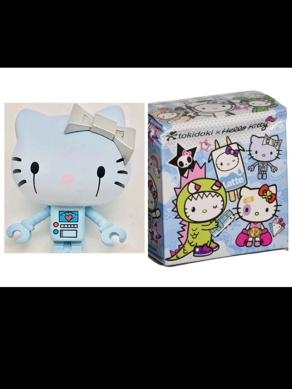 Tokidoki Hello Kitty Blind Box Series 1 Robot Vinyl Figure Rare Hello Kitty NEW